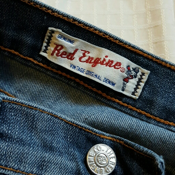 Red Engine Jeans - Picture 6 of 6