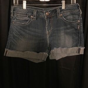 Silver Toni Jean Shorts
