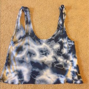Tie-dye crop top