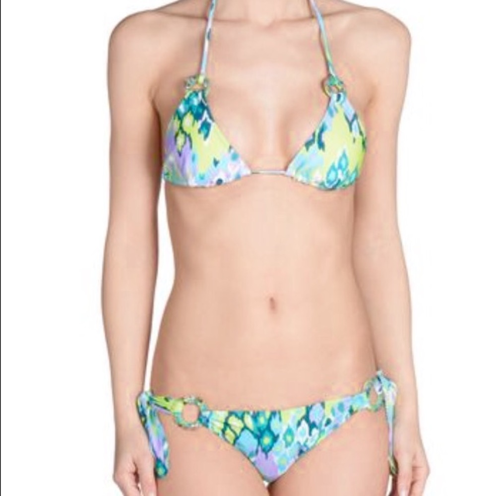 Flavia Padovan Swimwear Triangle Bikini Lobos