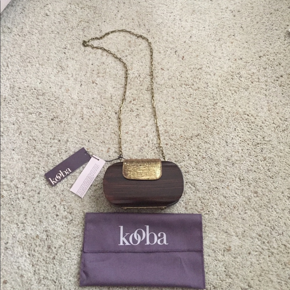 NWT Kooba clutch with chain