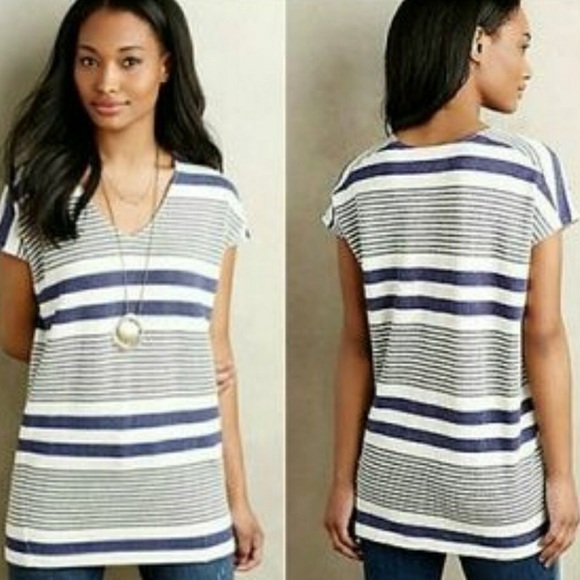 Anthropologie Tops - Anthropologie Lilka Striped Top