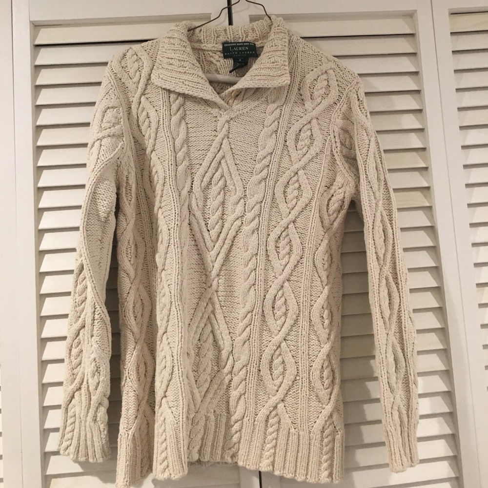 Exclusive Hand Knit Ralph Lauren Sweater