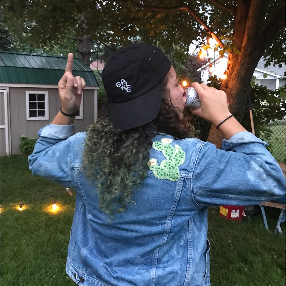 SOLD OUT ⚡️ grlgng dad hat ⚡️@policybabes