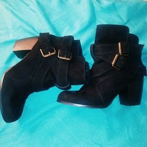 American Eagle Outfitters biker booties