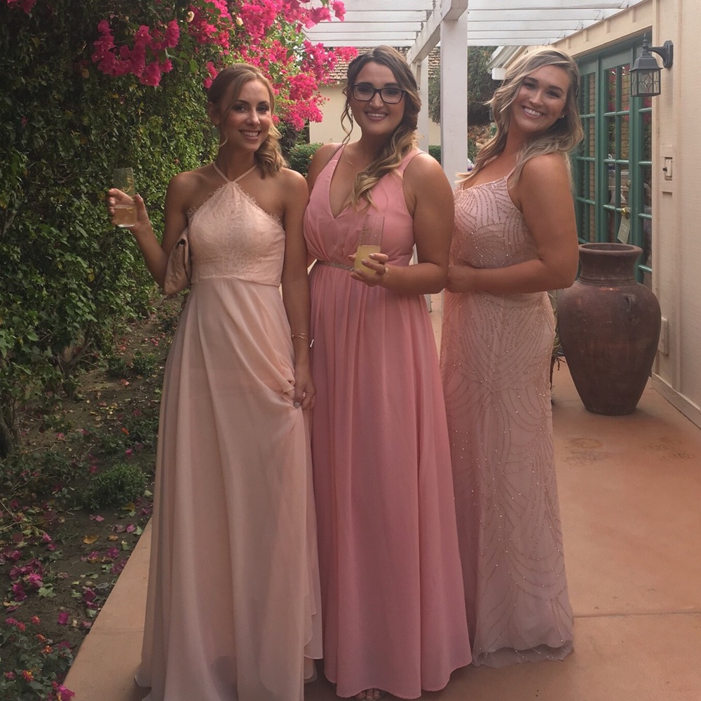 Lulus Middle bridesmaid dress