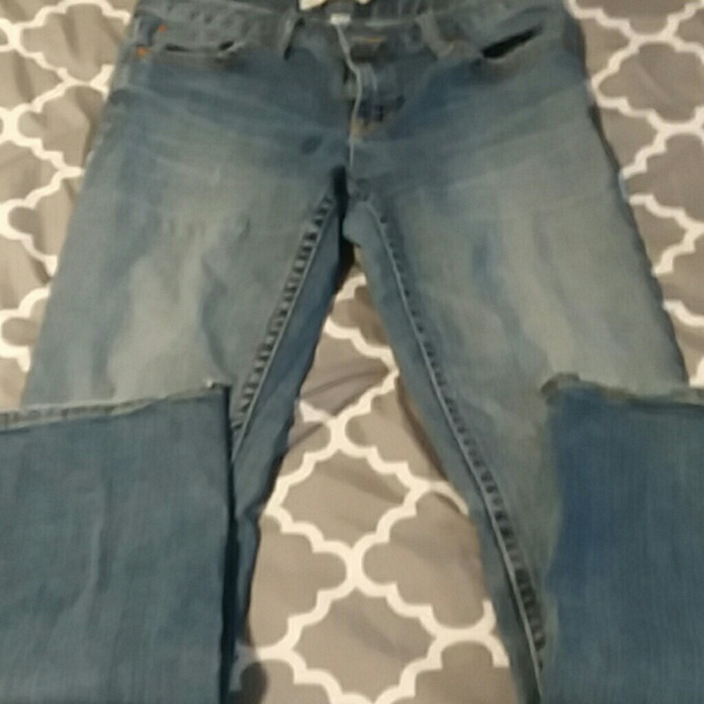 3/4 women jeans