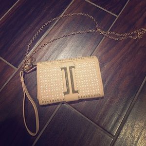 Ivanka Trump Shoulder Bag in Nude