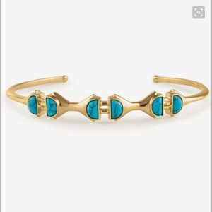 Turquoise Stone Cuff
