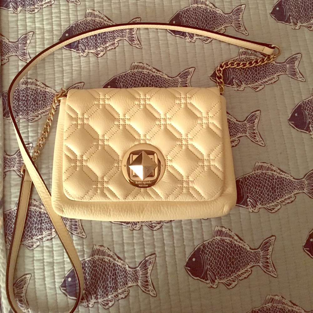 Kate spade ♠️ white crossbody bag!