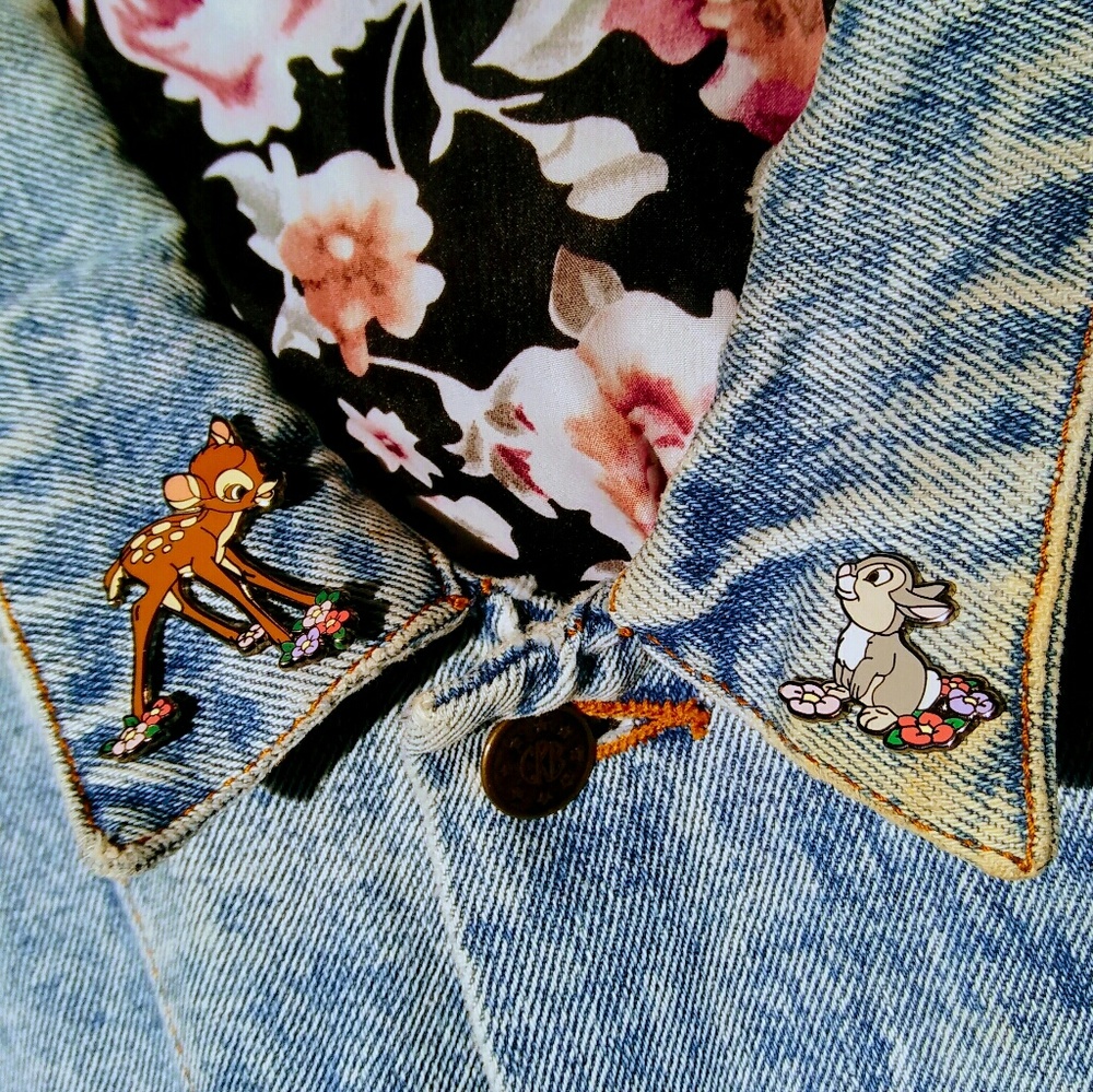 Disney collectable Bambi & Thumper Enamel Pins