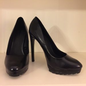 Zara track sole platforms