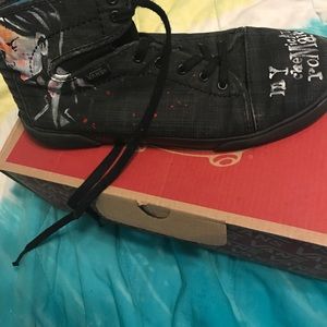 Custom My Chemical Romance inspired vans!!