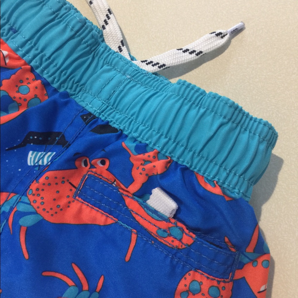Children's place boys swim trunks