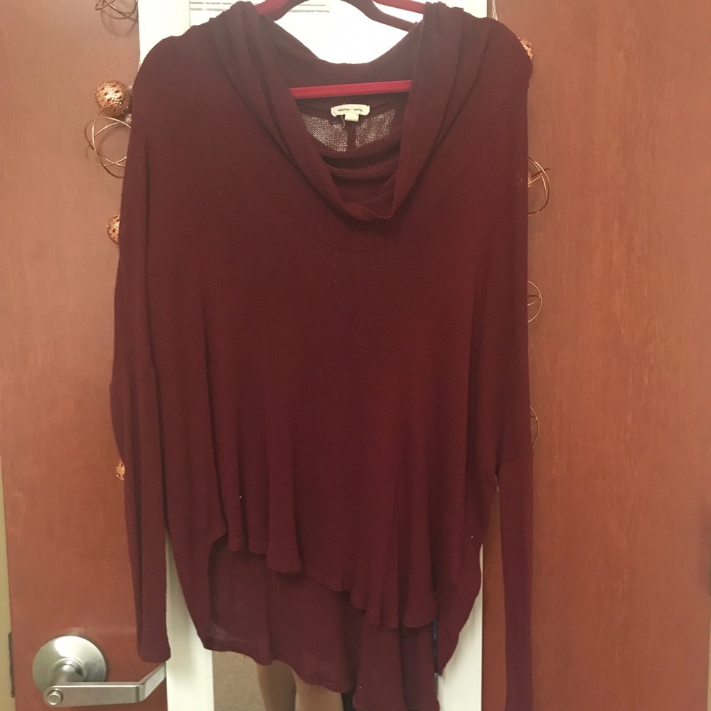 Urban Outfitters burgundy sweater