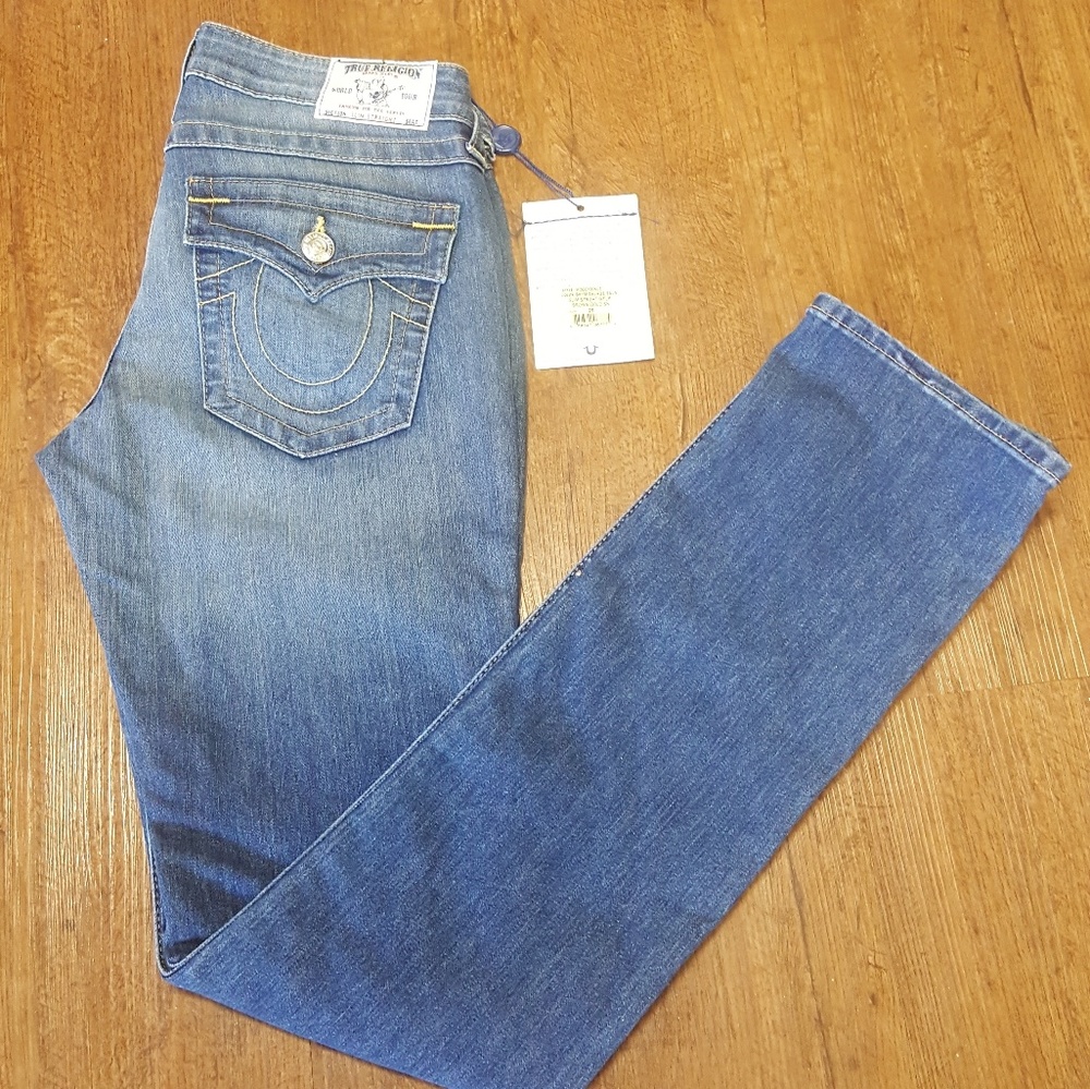 True Religion Slim Straight Jeans