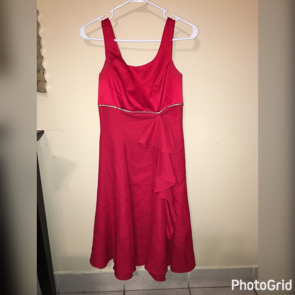 Red costume dress
