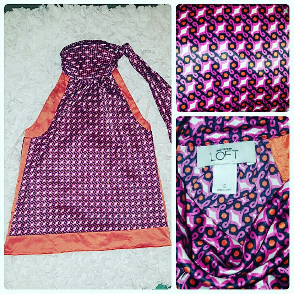 Women's Ann Taylor Loft Sleeveless Turtleneck