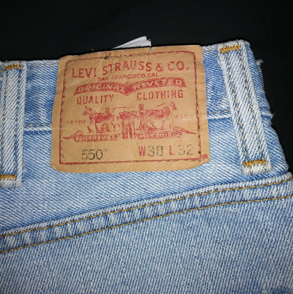 Men's levis 550 38x32