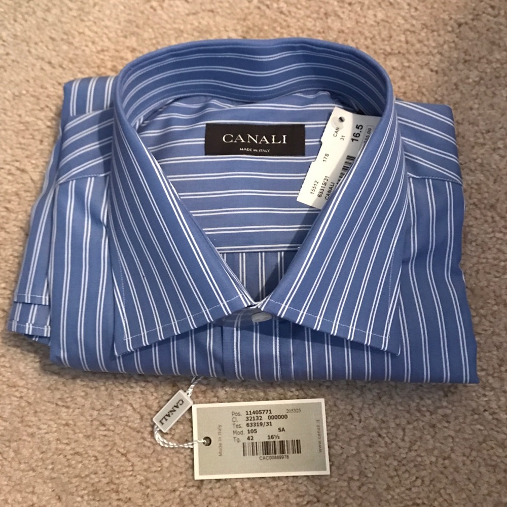 CANALI men's dress shirt. In perfect condition!!