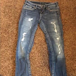 Silver Aiko jeans