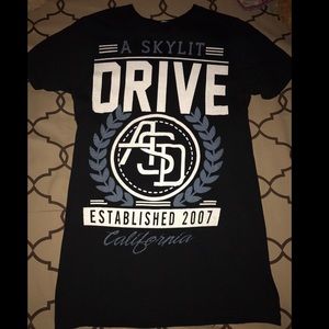 Band shirt : A Skylit Drive