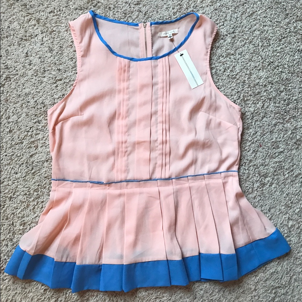 ANTHROPOLOGIE UNDER SKIES Peplum Top size Medium