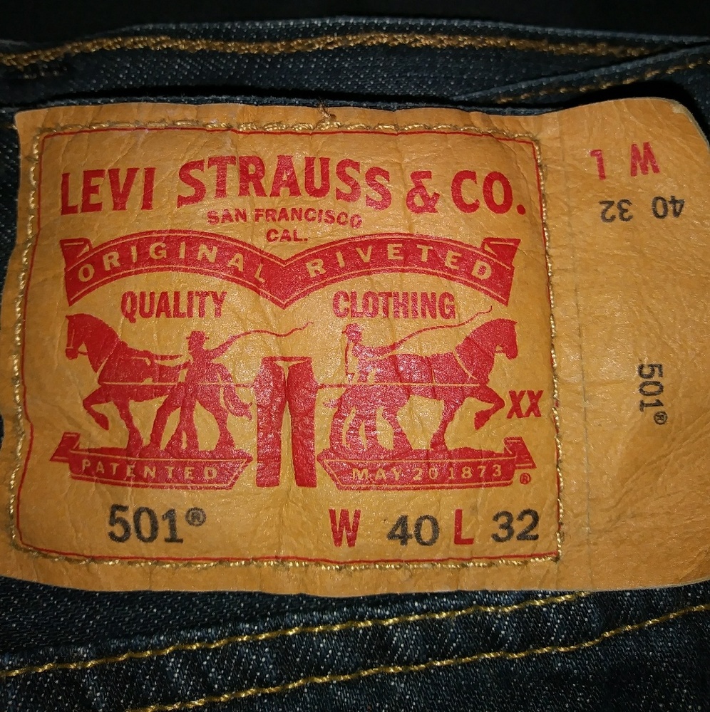 Men's levis 501's
