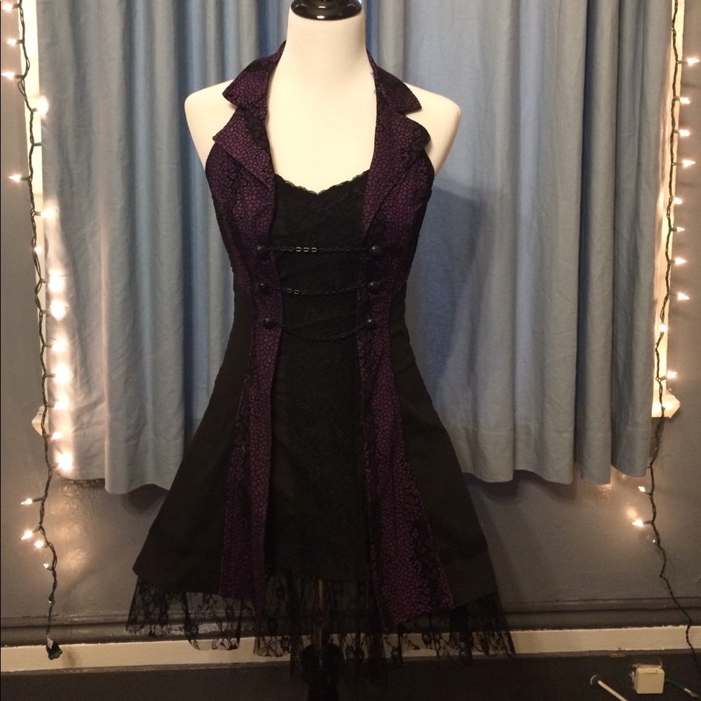 Goth Wench Dress 🕷🔮🖤