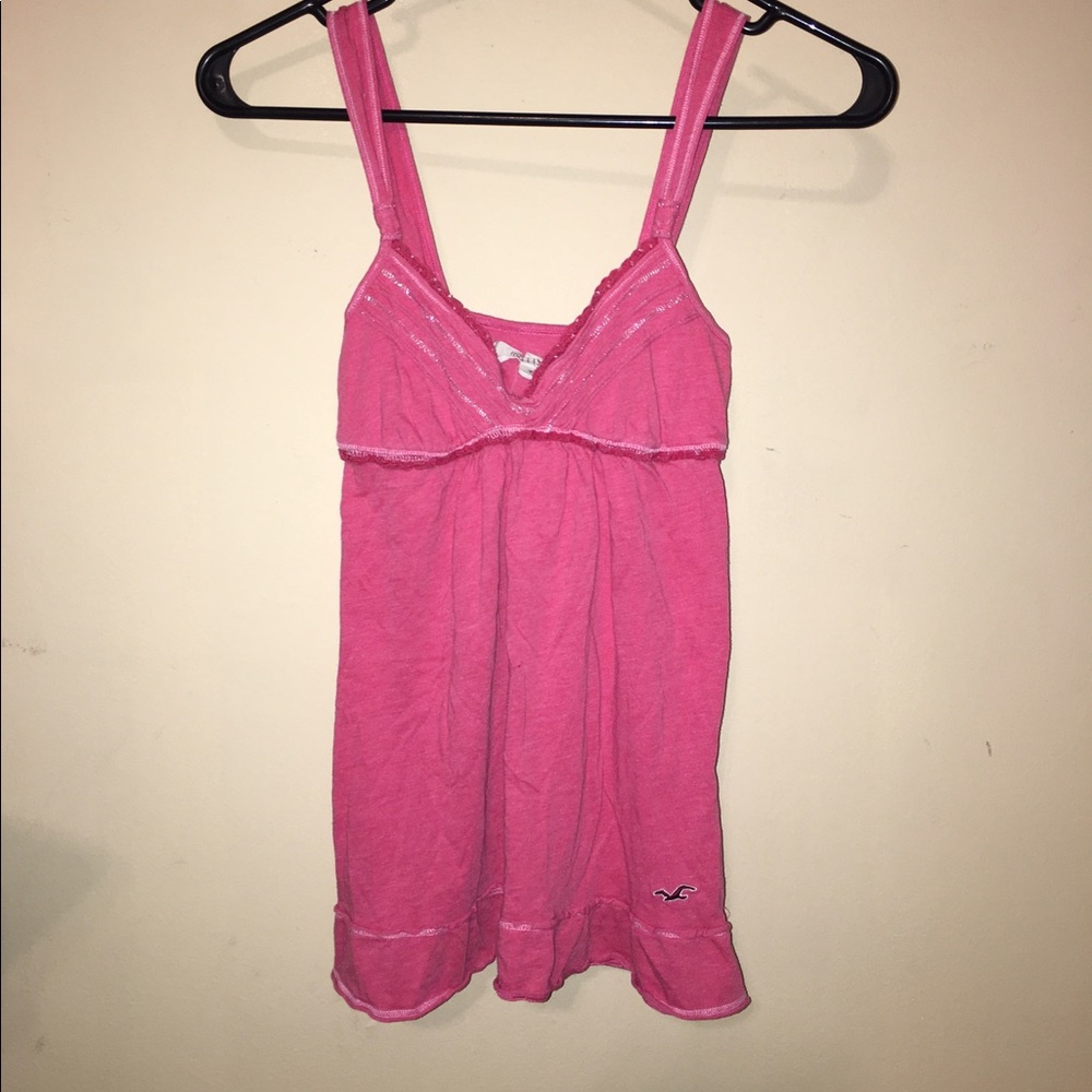 Hollister pink top