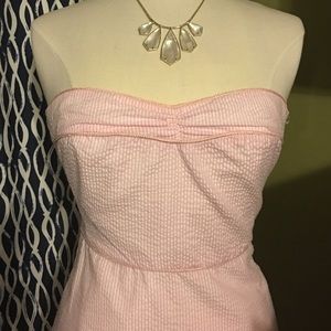 Strapless dress