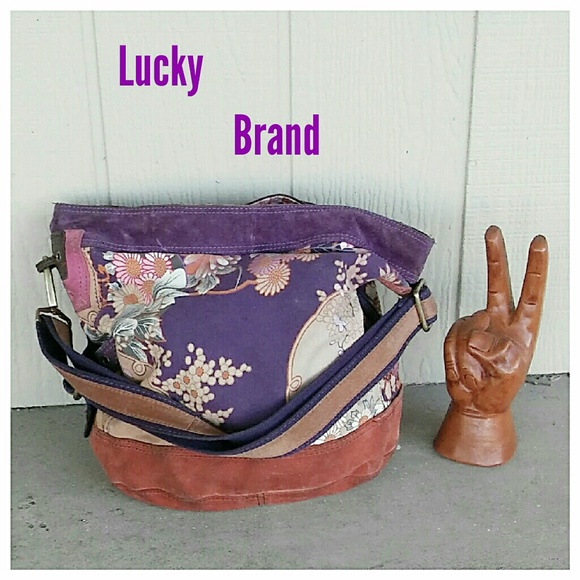 Lucky Brand Handbags - Groovy Lucky Brand Patchwork Bag