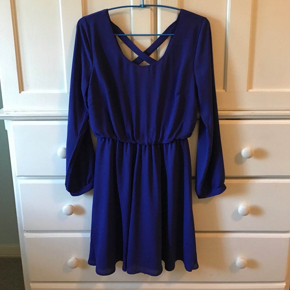 Lush Kelley Solid Dress
