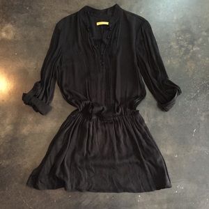 Alice + Olivia Black Shirt Dress Size XS