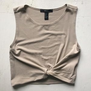 F21 Twisted Crop Top