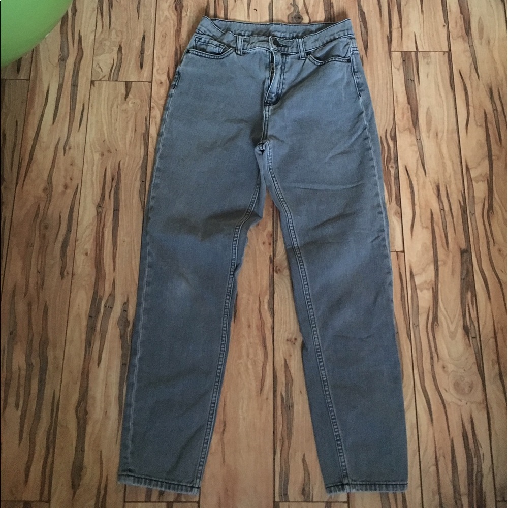Urban outfitters high waisted grey baggy jeans!
