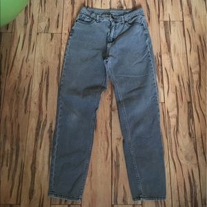 Urban outfitters high waisted grey baggy jeans!