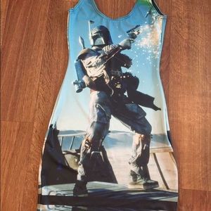 Blackmilk Boba Fett's Last Stand Bodycon XS