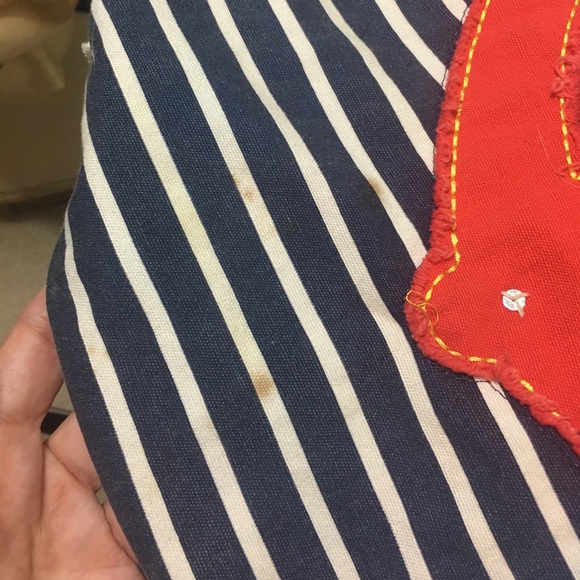 SALE! 🌷4 for $20 🌷Cute Sailor Tote with Anchor - Picture 5 of 5