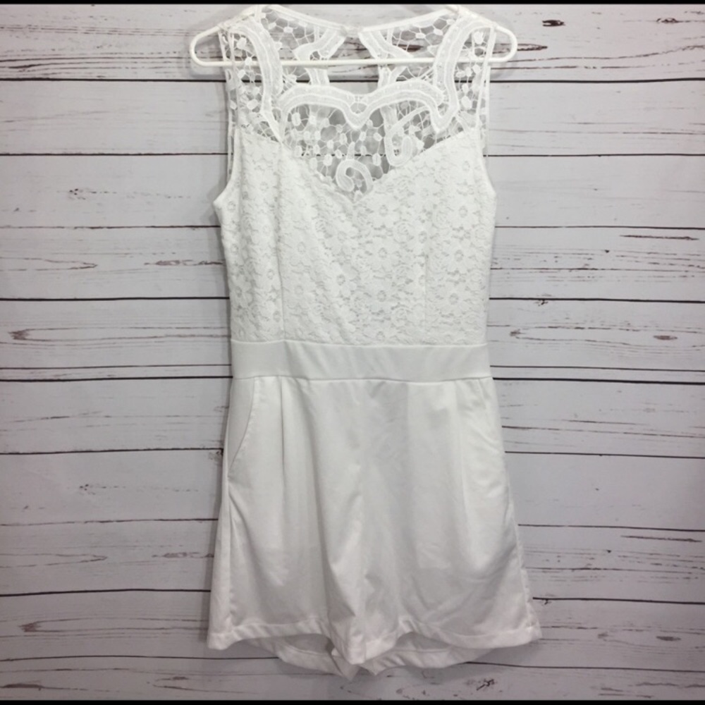 White romper