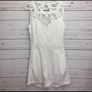 White romper