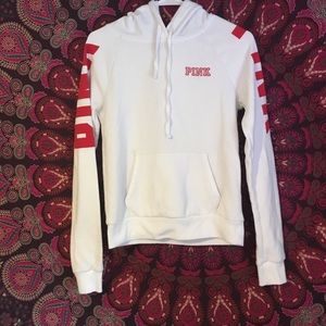 White & Red sweatshirt from PINK