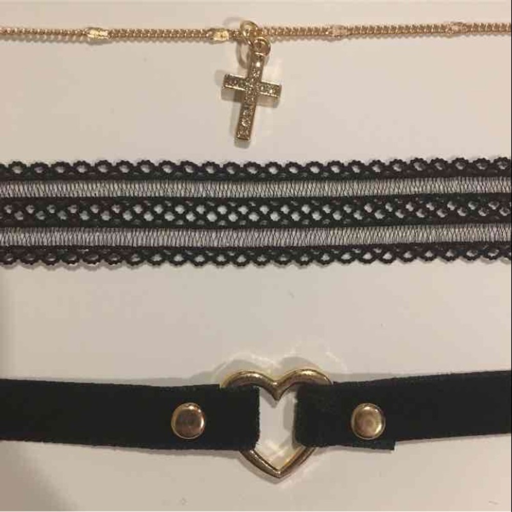 3pc Choker Set - Picture 2 of 2
