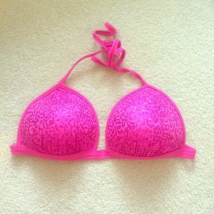 Pink bathing suit size DD