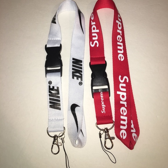 Nike Other - 2 NEW Lanyards • Nike• Supreme• keychains