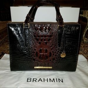 BRAHMIN COCOA Anywhere Tote