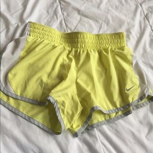 Nike Shorts - ⭐️yellow nike dri-fit shorts size S Nike Shorts - ⭐️yellow nike dri-fit shorts size S