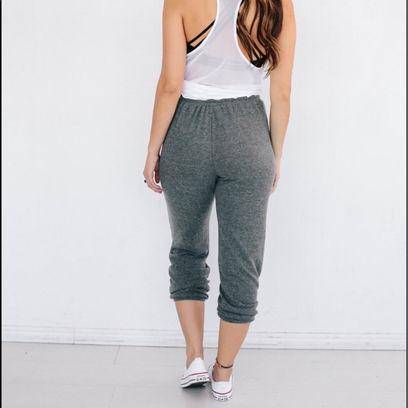 1️⃣PAIR LEFT CASHMERISH - CHARCOAL JOGGER PANT💕 - Picture 5 of 8