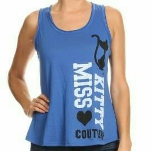 Kitty Couture shirt Gray only