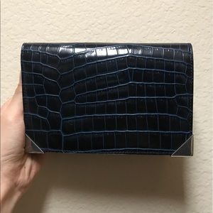 MINT ALEXANDER WANG NEPTUNE CROC PRISMA WALLET